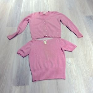 Pink Escada Sweater set